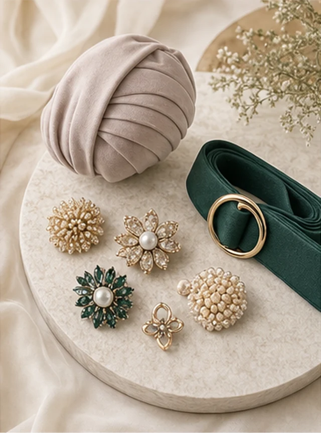Amatullah Pearl Necklace Set