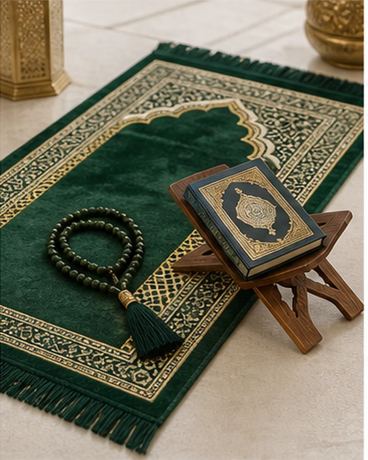 Emerald prayer set